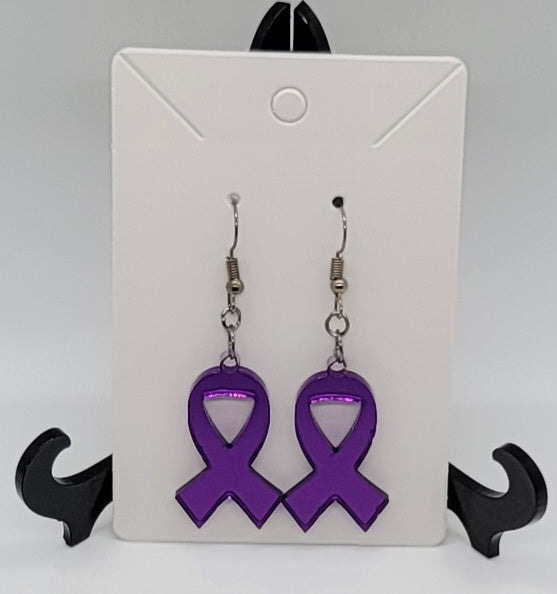 Pancreatic Cancer Awareness Earrings